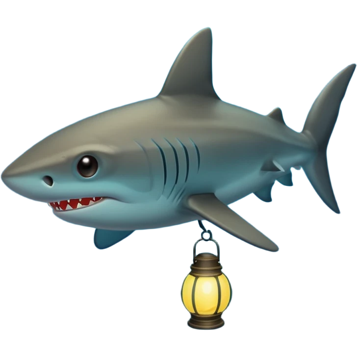 dwarf Lantern Shark emoji