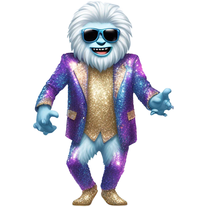 Disco yeti  emoji