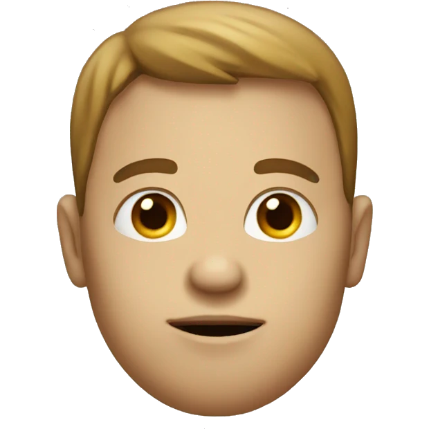 Person with a big head  emoji