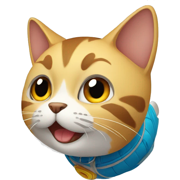 Gato volador emoji