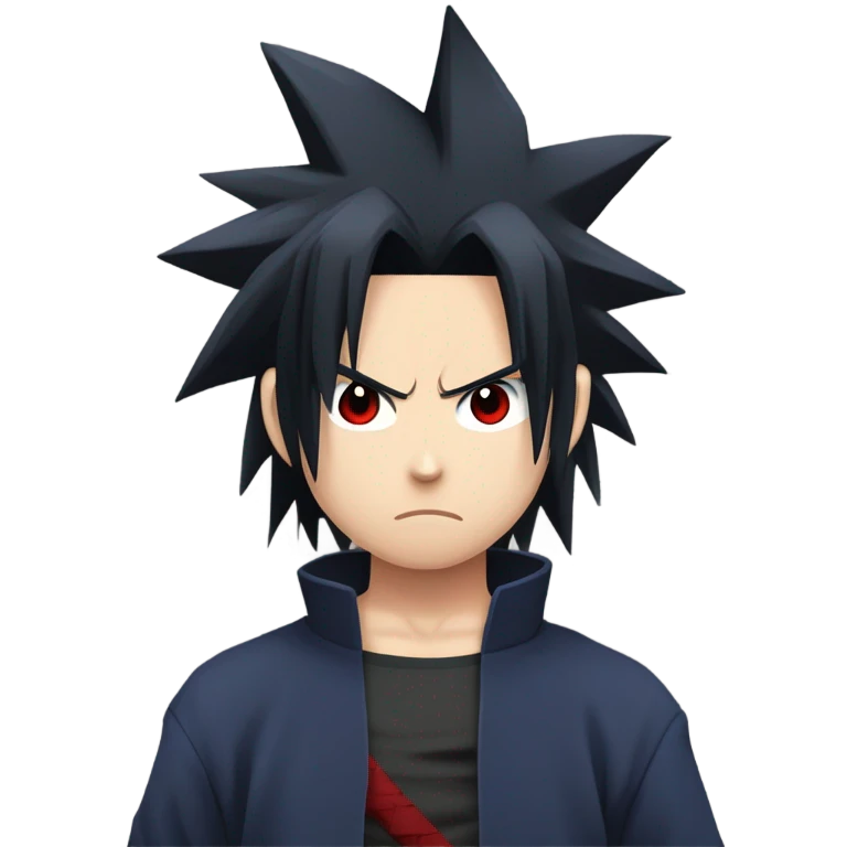 dark sasuke angry emoji