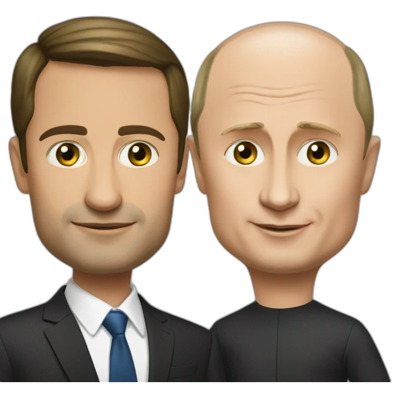 zelensky and putin friend emoji