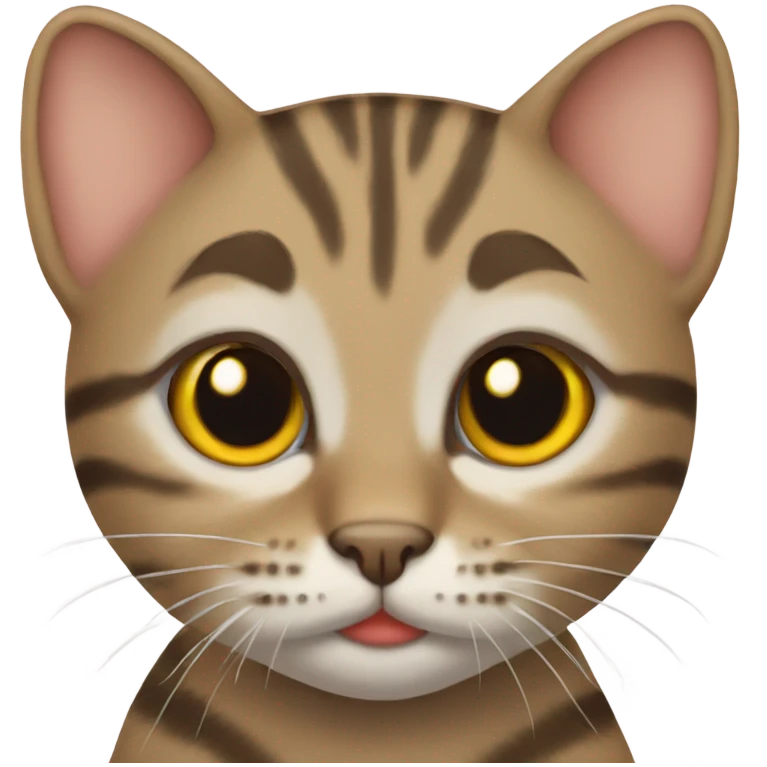 Tabby cat emoji