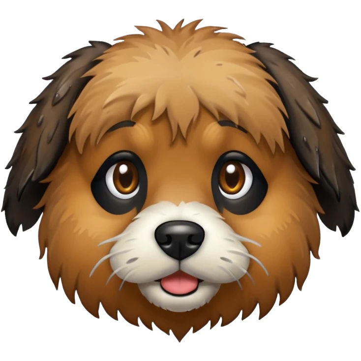 dog in a diress emoji