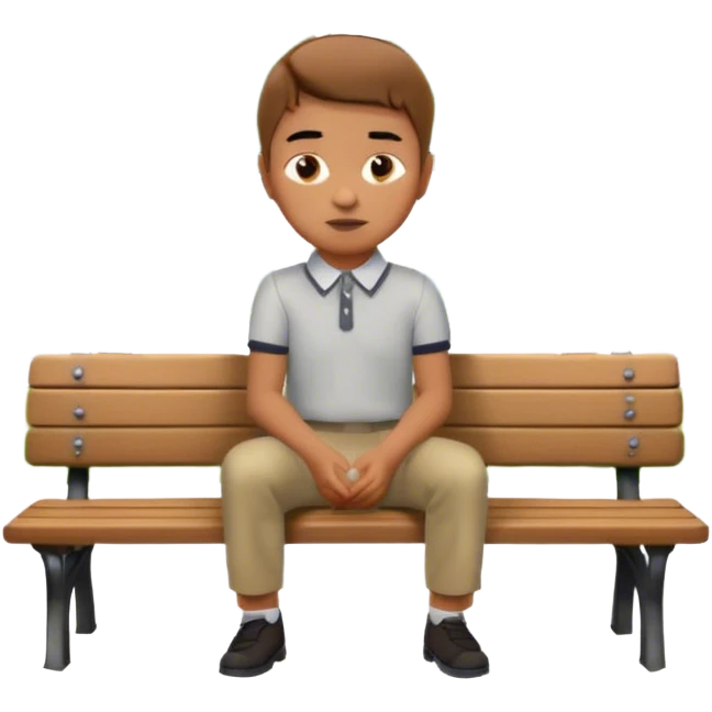 Sigma boy in the park emoji