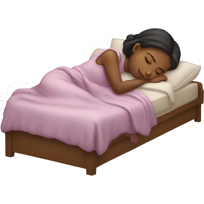 girl sleeping emoji