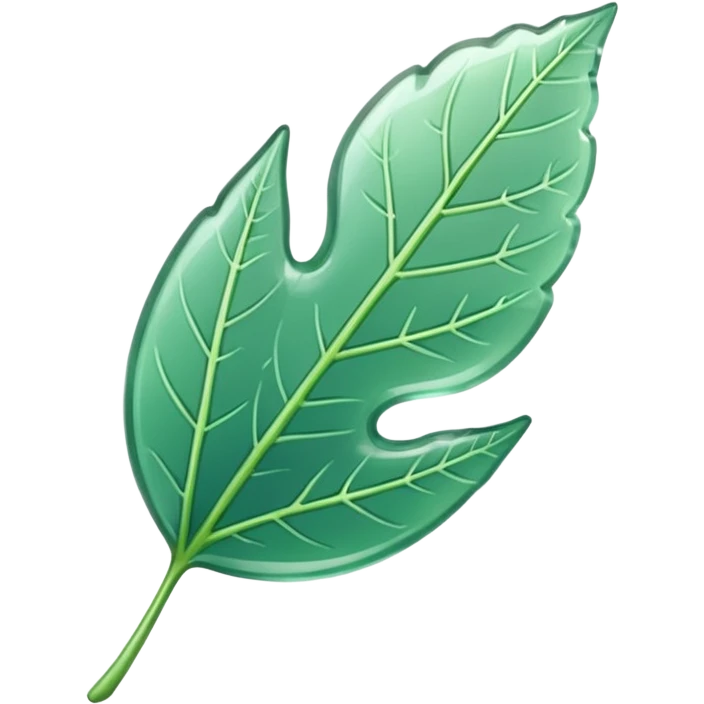 Gelatine leaf emoji