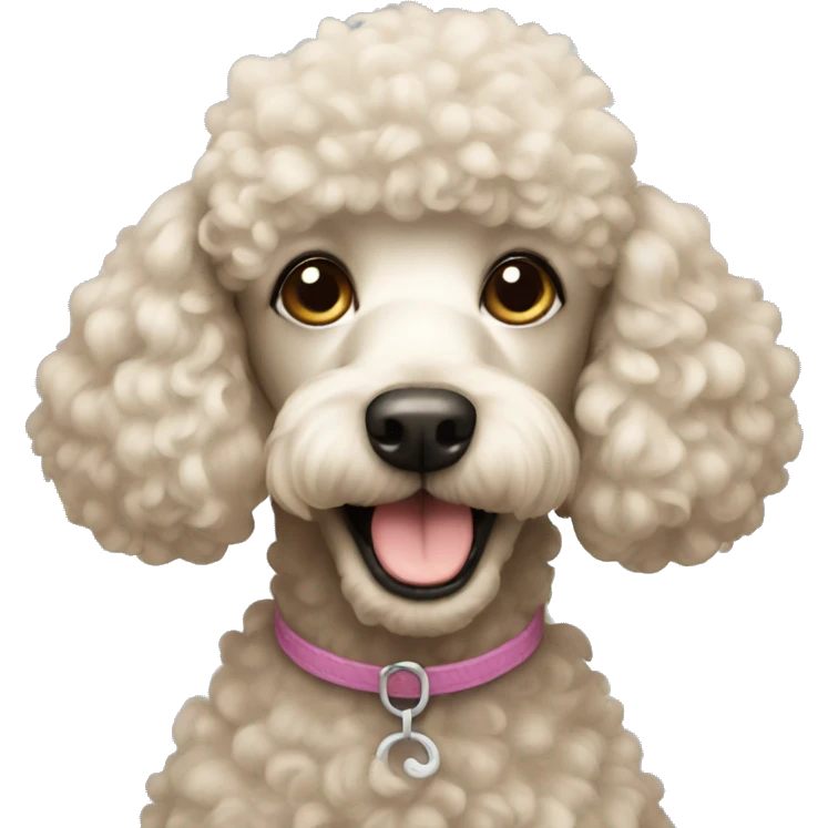 Poodle emoji