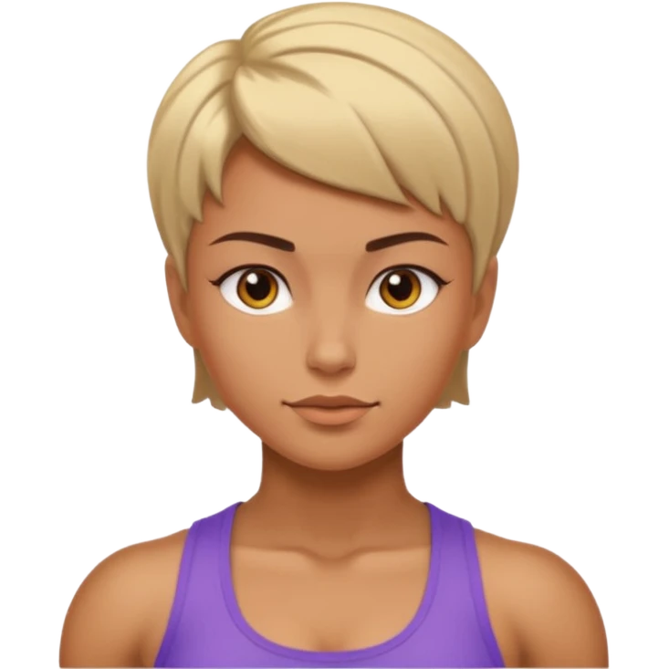 macho girl, different ones emoji