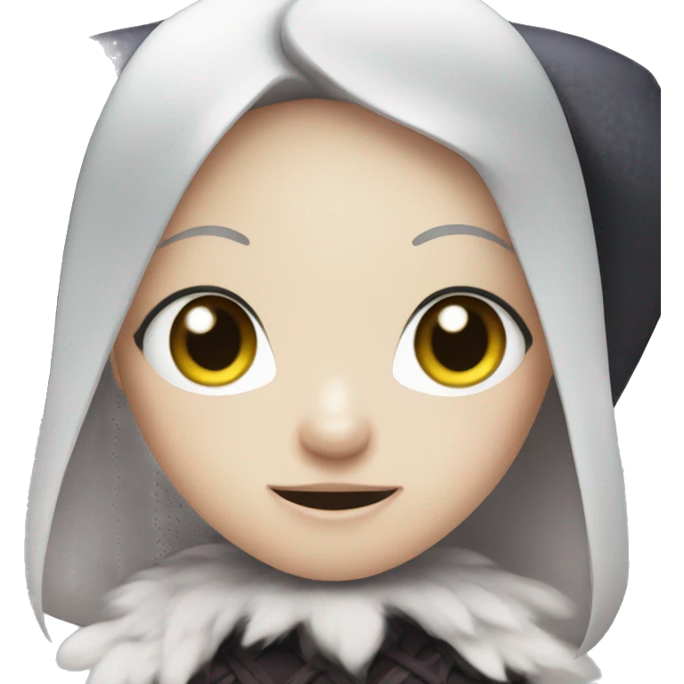 whitch with kuromi emoji
