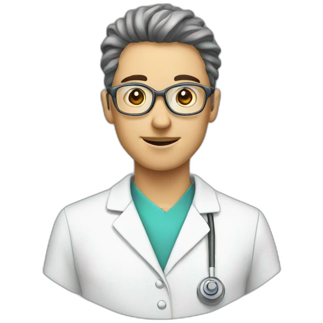 Neurologist and cells emoji
