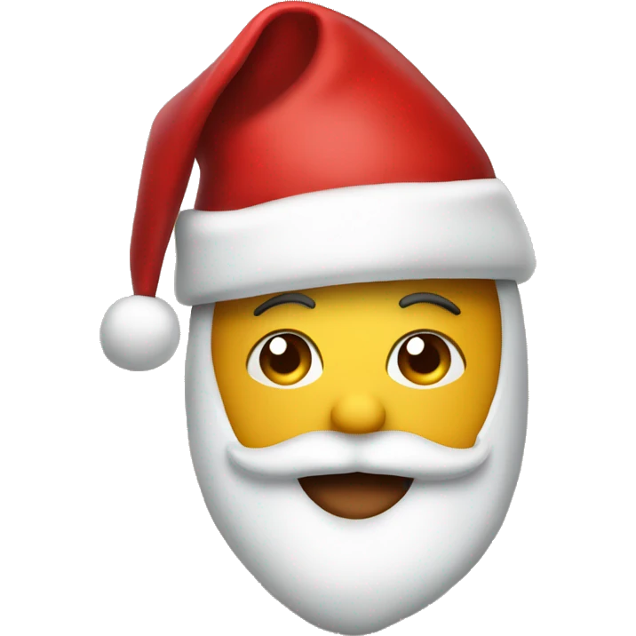 Wine With santa hat  emoji