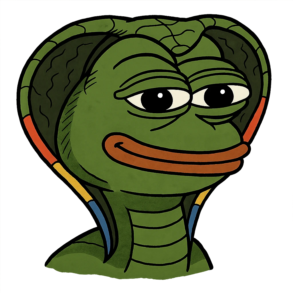  pepe as kingcobrajfs emoji