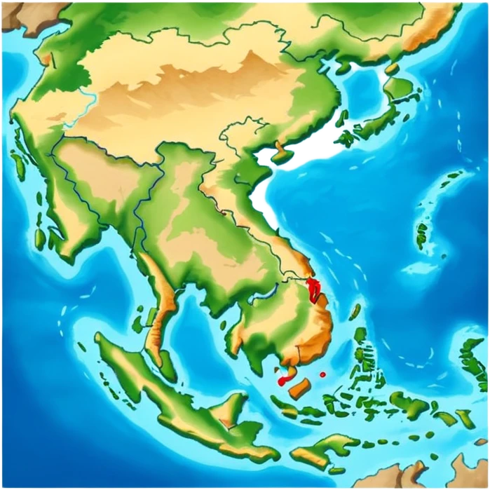 vietnam map emoji