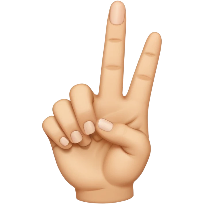 Middle finger  emoji