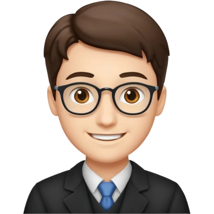 profesor joven  emoji