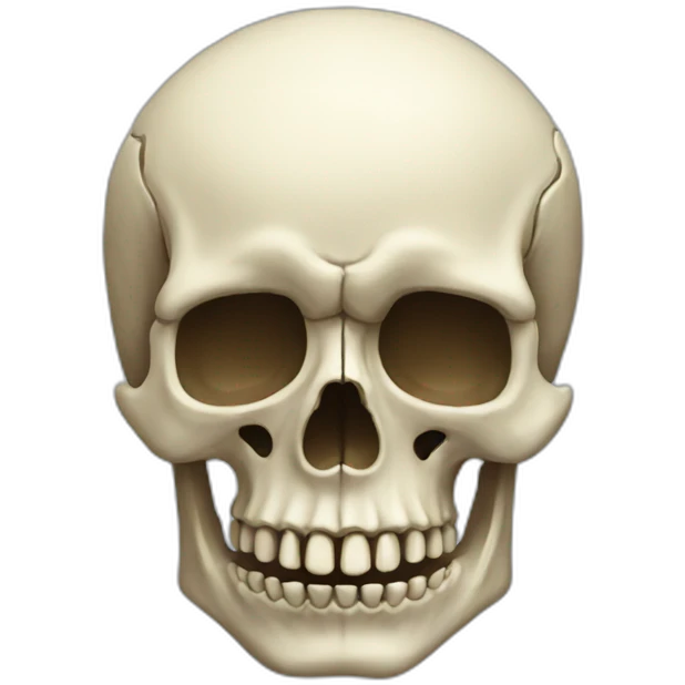 Skeleton sull emoji