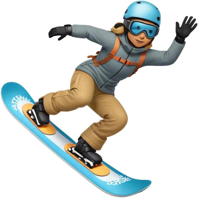 snowboarder emoji