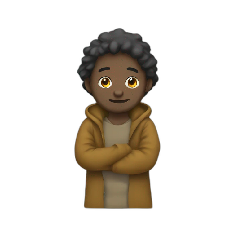 Amine beggar emoji