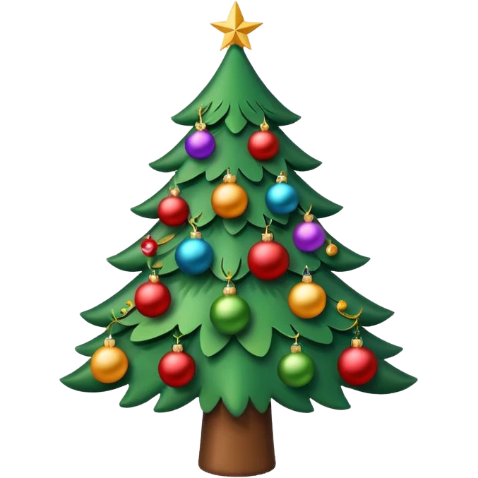 christmas tree emoji