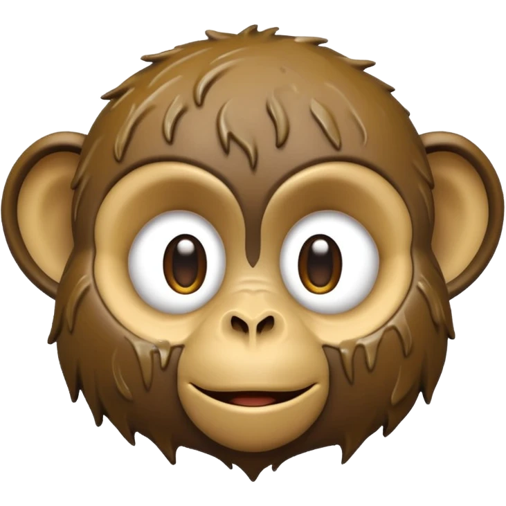 Mud Monkey emoji
