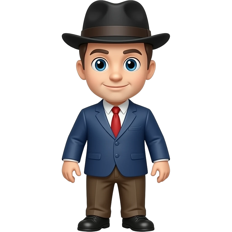 Клещ в шляпе emoji