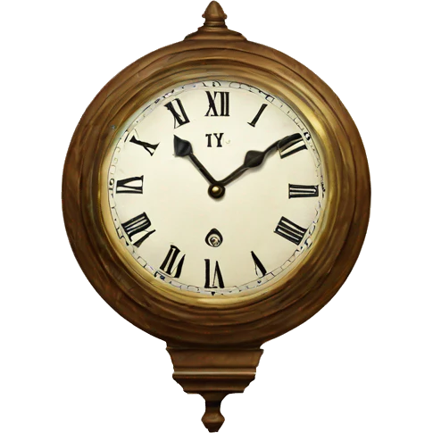 vintage clock emoji