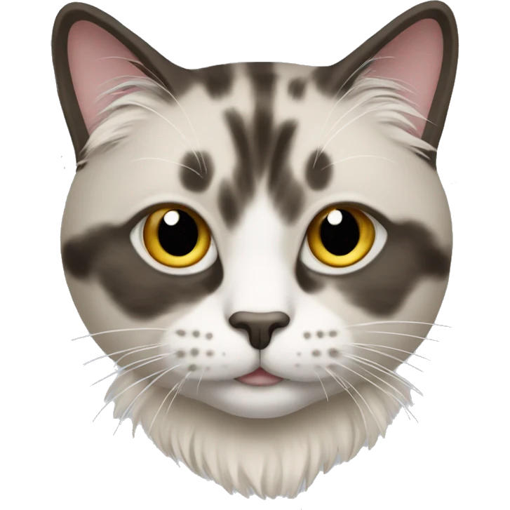 cat breed: rag doll  emoji