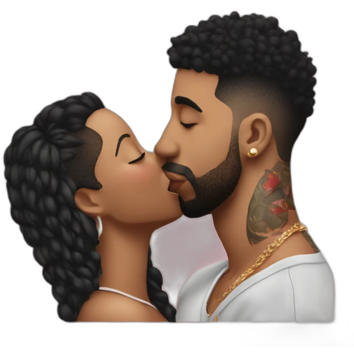 drake kissing 21 savage emoji