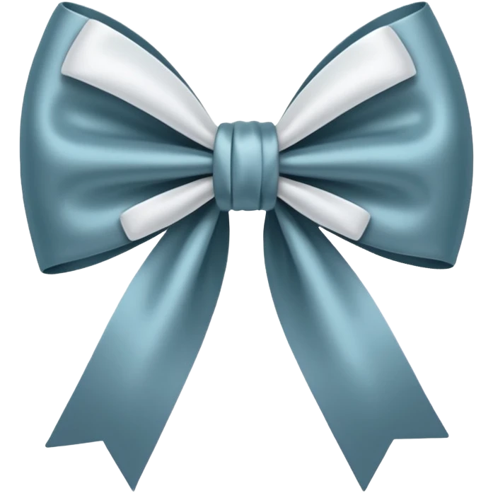 white bow emoji