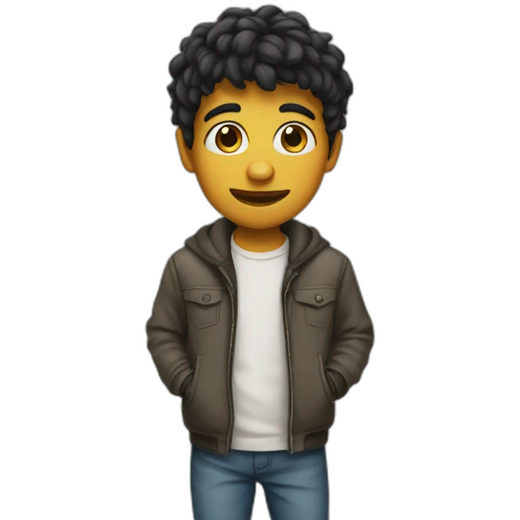 Snotty boy emoji