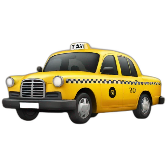 taxi emoji