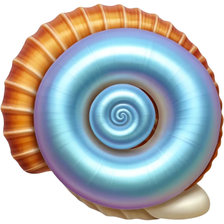 Sea shell emoji