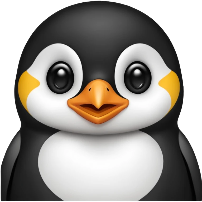 
Penguins smiling with eyes emoji