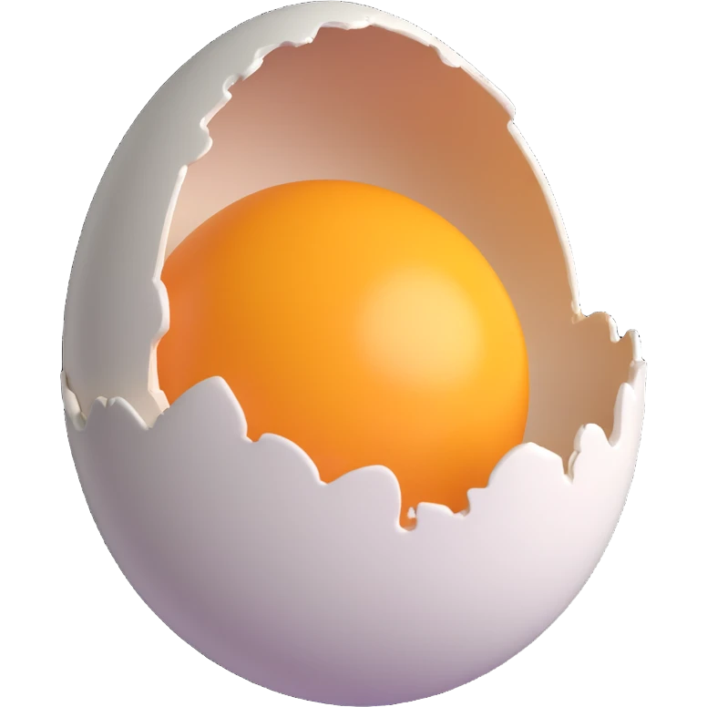 cracked egg emoji