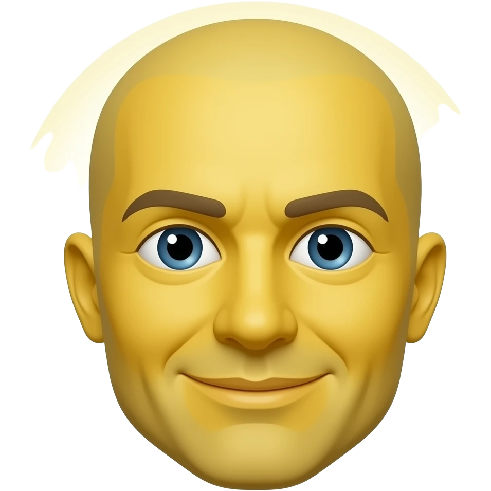 Yellow emoji without a mouth with eyes 😶 emoji