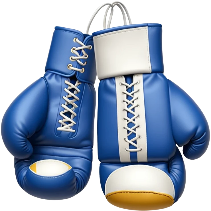 White boxing gloves emoji emoji