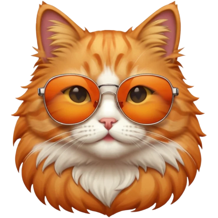 Cat wearing sunglasses emoji