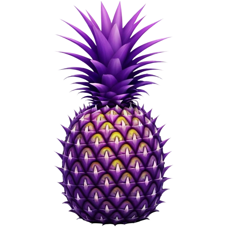 purple pineapple emoji
