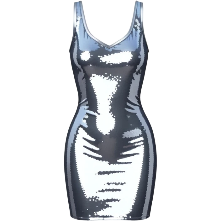 beautiful short sparkly dress emoji