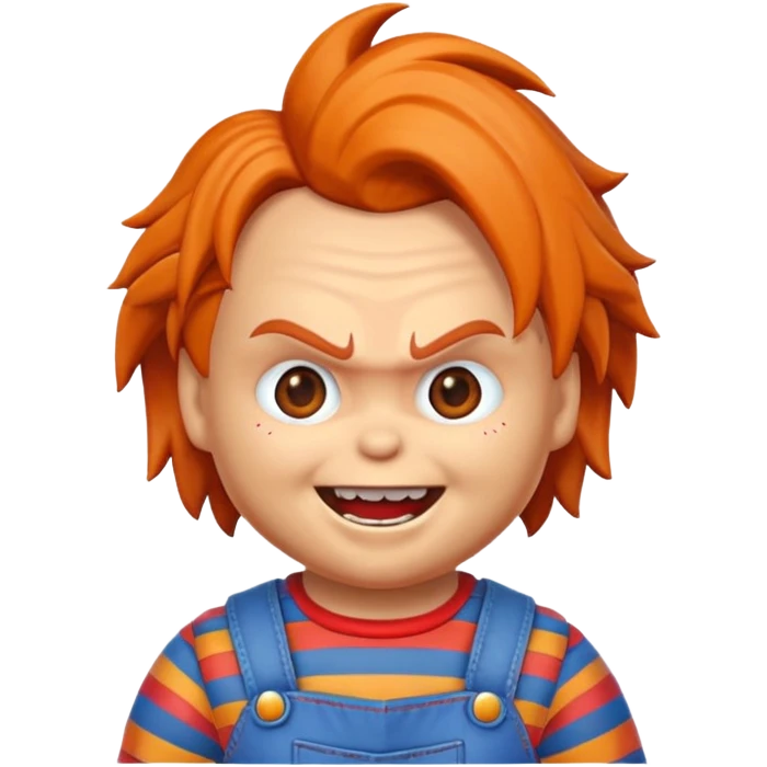 Un emojin de chuky emoji