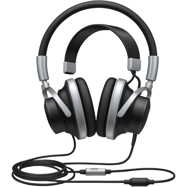 wise headphone and hanging from it, loops  emoji