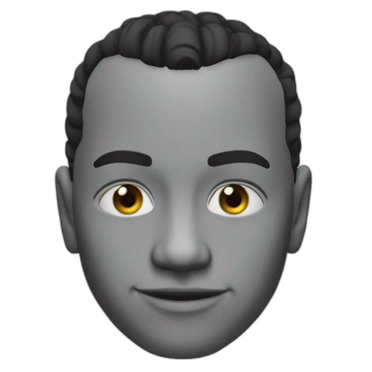 cj from san andreas in a spiral emoji