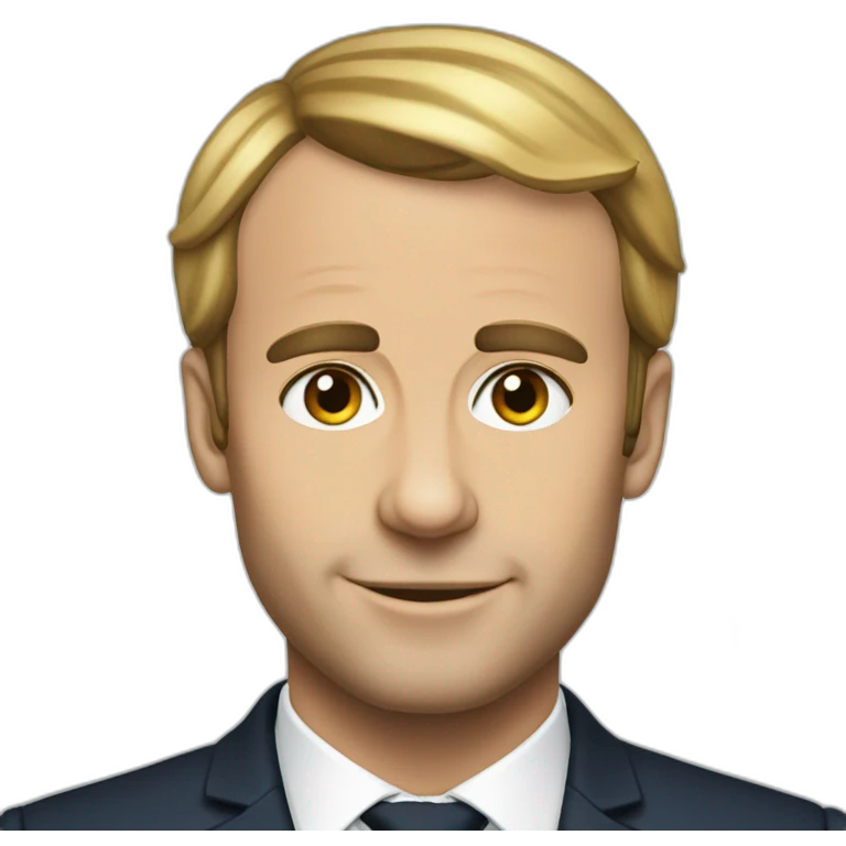 Macron gay emoji