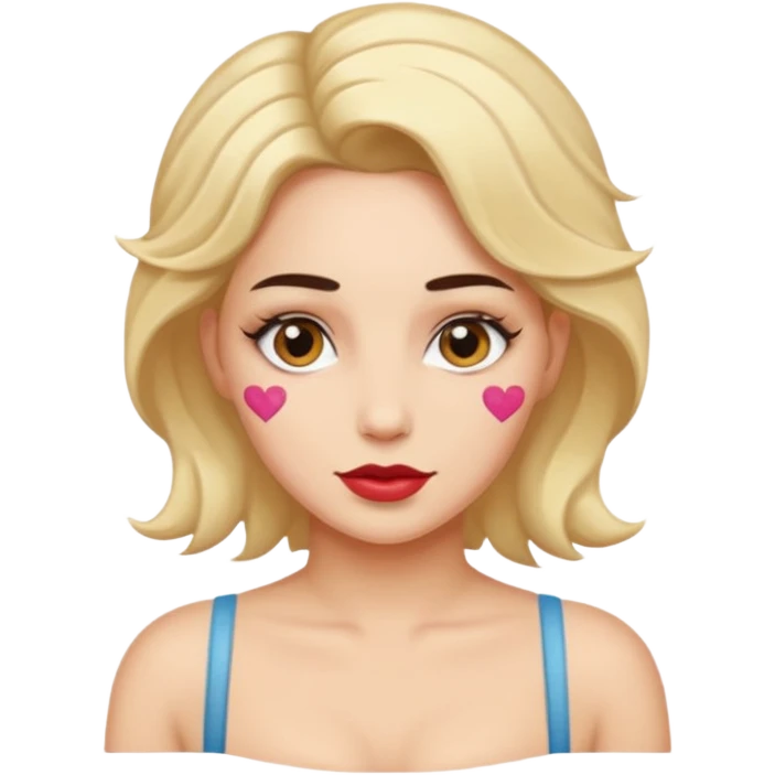 woman wearing pasties emoji