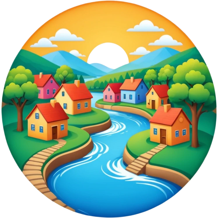 شعار قريه الورق المخفيه emoji