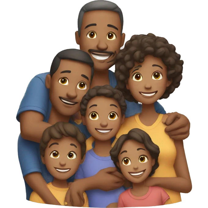 happy family emoji