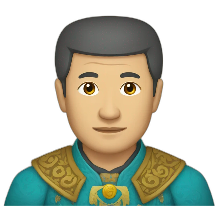 Kazakh historical figure emoji