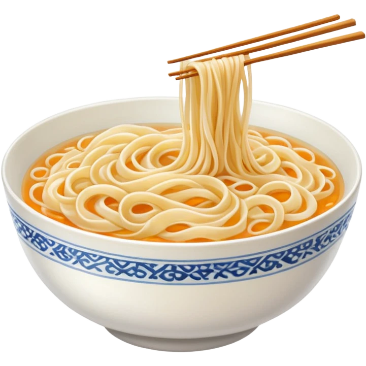 Rice noodles emoji