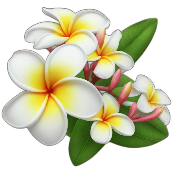 Plumeria emoji